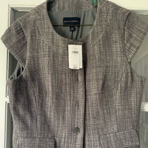 NWT Banana Republic Cap Sleeve Jacket